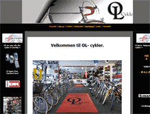 Tablet Screenshot of ol-cykler.dk